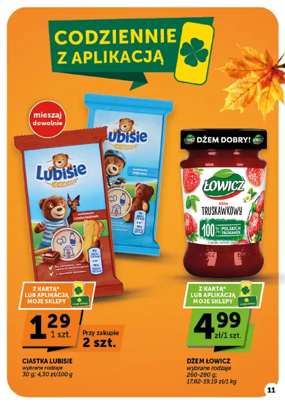 Groszek - gazetka promocyjna Gazetka Market od czwartku 15.10 do środy 21.10 - strona 11