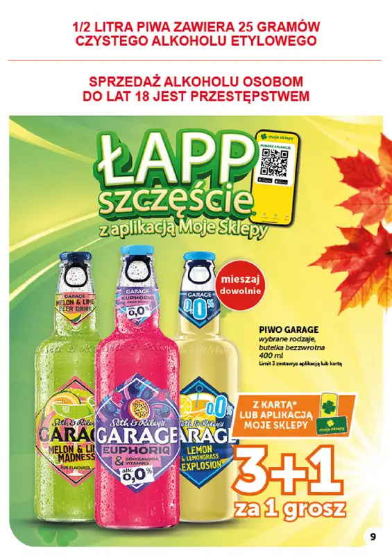 Euro Sklep - gazetka promocyjna Gazetka Market od czwartku 15.10 do środy 21.10 - strona 9