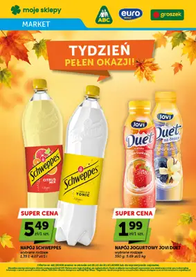 Euro Sklep - gazetka promocyjna Gazetka Market od czwartku 15.10 do środy 21.10