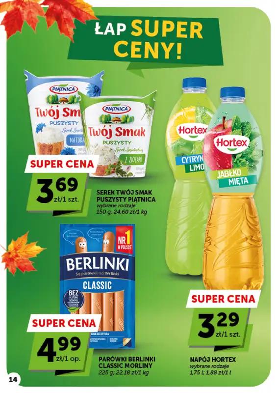 Euro Sklep - gazetka promocyjna Gazetka Market od czwartku 15.10 do środy 21.10 - strona 14