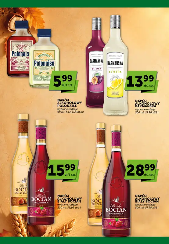 Groszek - gazetka promocyjna Oferta alkoholowa od czwartku 15.10 do środy 28.10 - strona 3