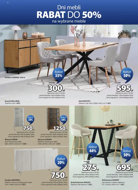 Jysk - gazetka promocyjna Świetna oferta dla domu od środy 21.10 do niedzieli 08.11 - strona 2
