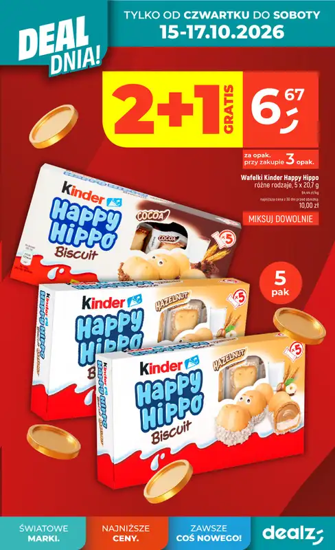 Dealz - gazetka promocyjna Deal dnia! od czwartku 15.10 do środy 21.10 - strona 3