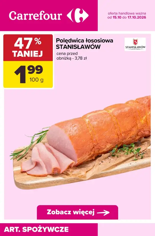 Carrefour - gazetka promocyjna Urodzinowe okazje! od czwartku 15.10 do soboty 17.10 - strona 2