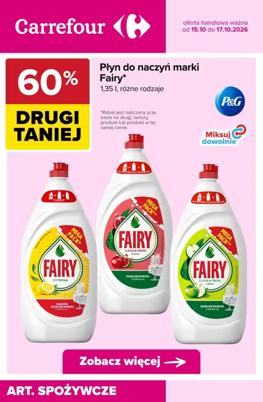 Carrefour - gazetka promocyjna Urodzinowe okazje! od czwartku 15.10 do soboty 17.10 - strona 6