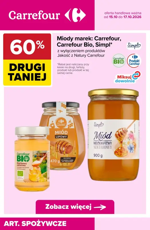 Carrefour - gazetka promocyjna Urodzinowe okazje! od czwartku 15.10 do soboty 17.10 - strona 7