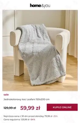 home&you - gazetka promocyjna Final SALE do -90% od środy 14.10 do środy 21.10 - strona 7