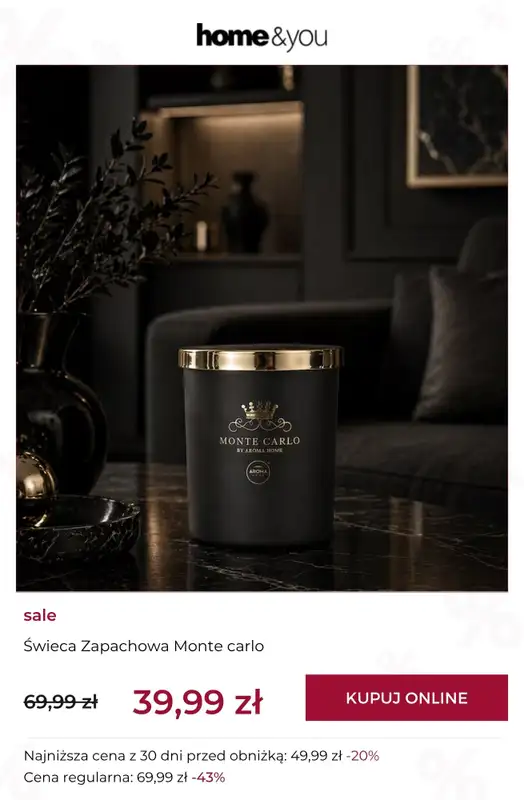 home&you - gazetka promocyjna Final SALE do -90% od środy 14.10 do środy 21.10 - strona 11