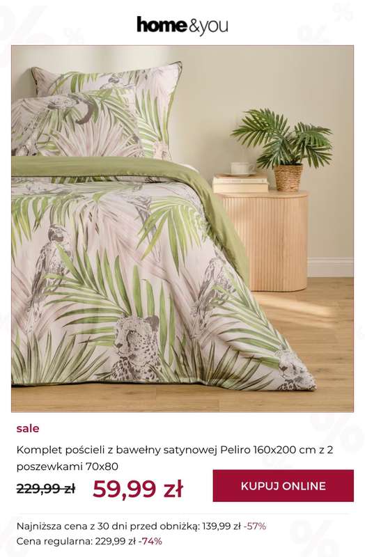 home&you - gazetka promocyjna Final SALE do -90% od środy 14.10 do środy 21.10 - strona 3