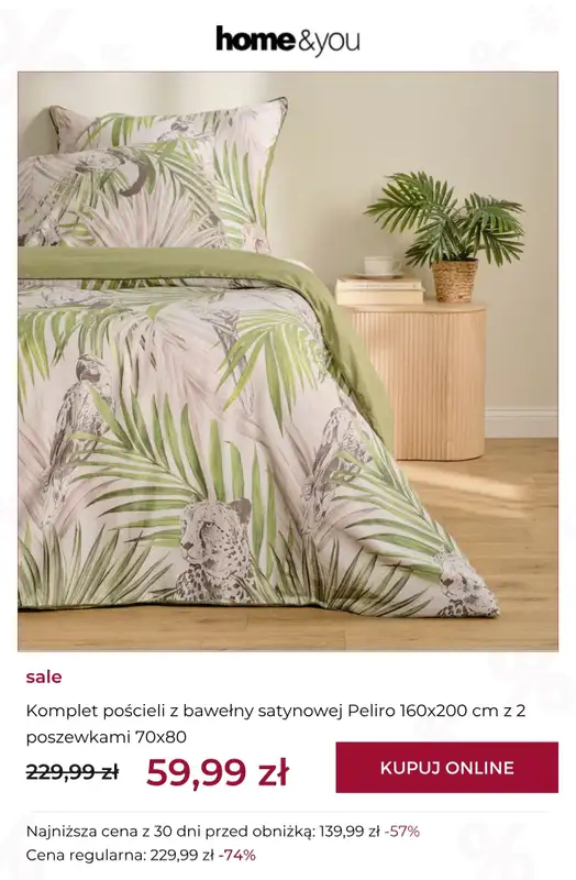 home&you - gazetka promocyjna Final SALE do -90% od środy 14.10 do środy 21.10 - strona 3