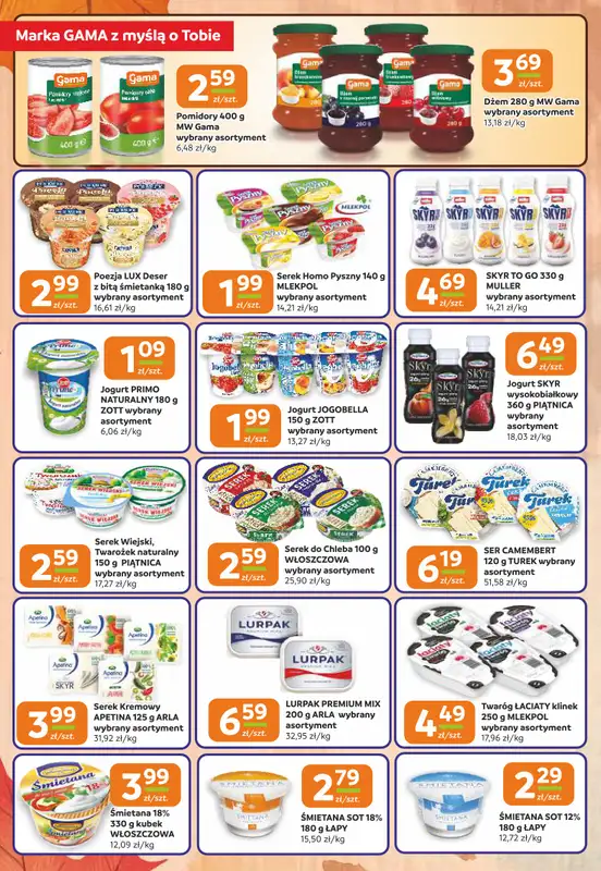 Społem Częstochowa - gazetka promocyjna Gazetka od czwartku 22.10 do wtorku 03.11 - strona 6