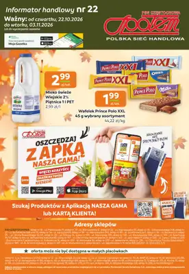 Społem Częstochowa - gazetka promocyjna Gazetka od czwartku 22.10 do wtorku 03.11 - strona 12