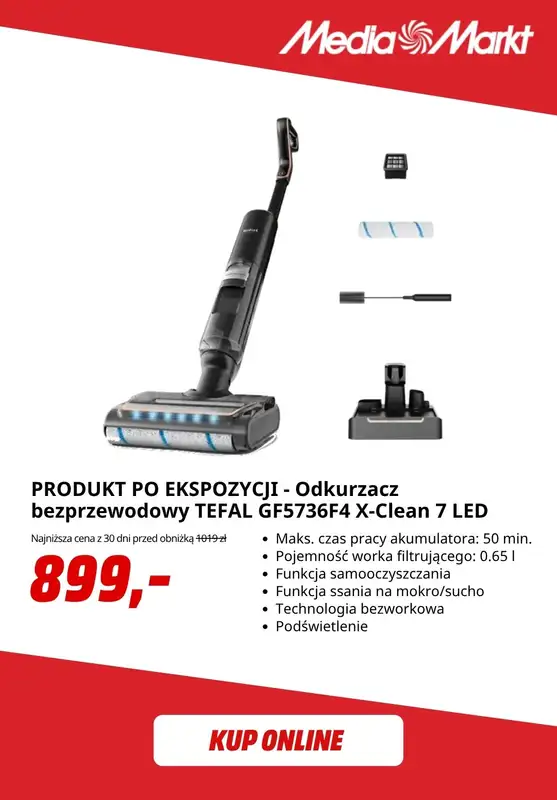 Media Markt - gazetka promocyjna Promocje na odkurzacze od środy 14.10 do niedzieli 25.10 - strona 3