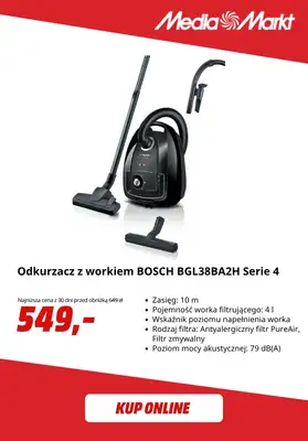 Media Markt - gazetka promocyjna Promocje na odkurzacze od środy 14.10 do niedzieli 25.10 - strona 5