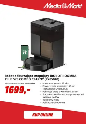 Media Markt - gazetka promocyjna Promocje na odkurzacze od środy 14.10 do niedzieli 25.10 - strona 8