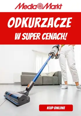 Media Markt - gazetka promocyjna Promocje na odkurzacze od środy 14.10 do niedzieli 25.10