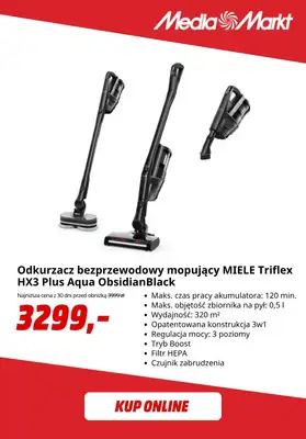 Media Markt - gazetka promocyjna Promocje na odkurzacze od środy 14.10 do niedzieli 25.10 - strona 9