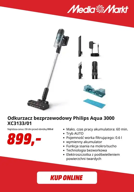 Media Markt - gazetka promocyjna Promocje na odkurzacze od środy 14.10 do niedzieli 25.10 - strona 6