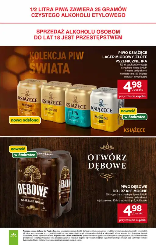 Stokrotka - gazetka promocyjna Gazetka Supermarket od czwartku 15.10 do środy 21.10 - strona 35