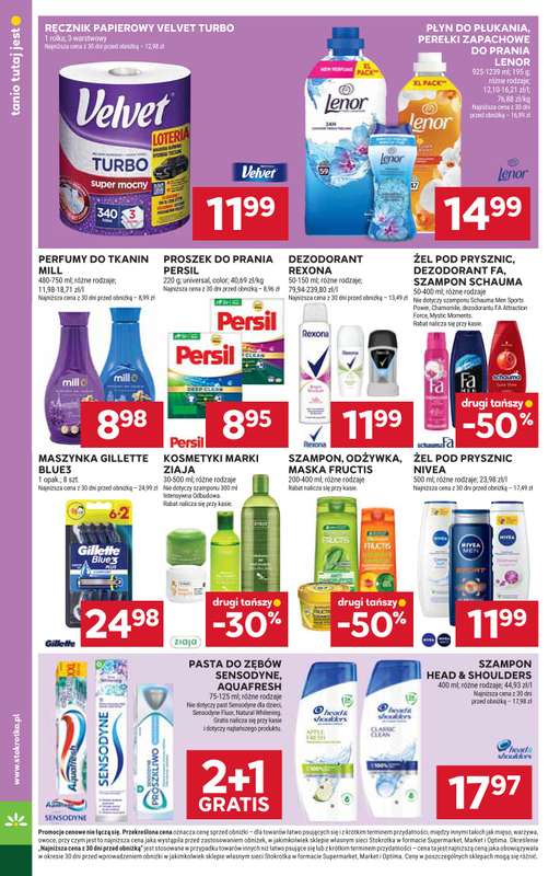 Stokrotka - gazetka promocyjna Gazetka Supermarket od czwartku 15.10 do środy 21.10 - strona 36