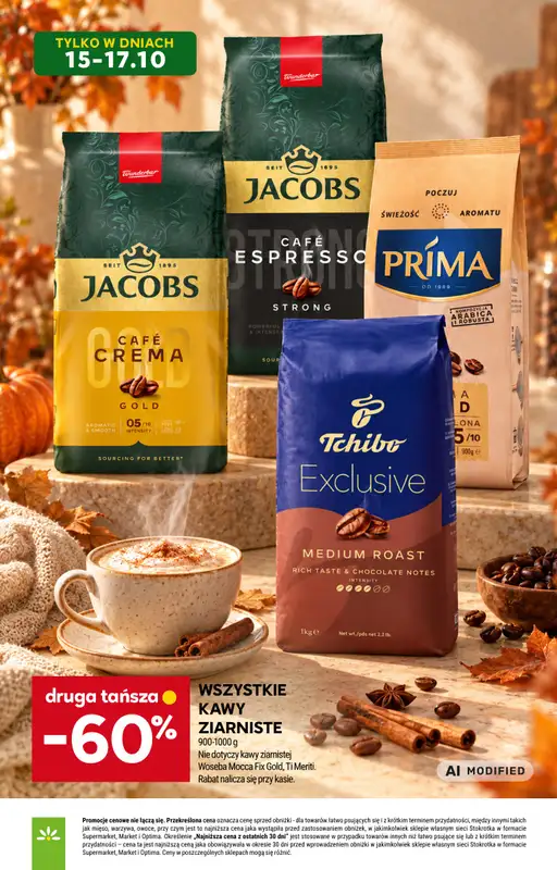 Stokrotka - gazetka promocyjna Gazetka Supermarket od czwartku 15.10 do środy 21.10 - strona 8