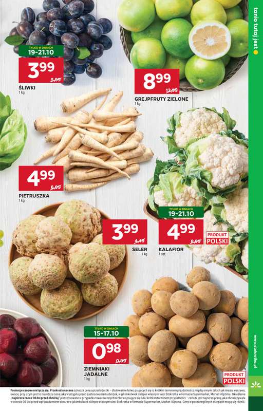 Stokrotka - gazetka promocyjna Gazetka Supermarket od czwartku 15.10 do środy 21.10 - strona 15