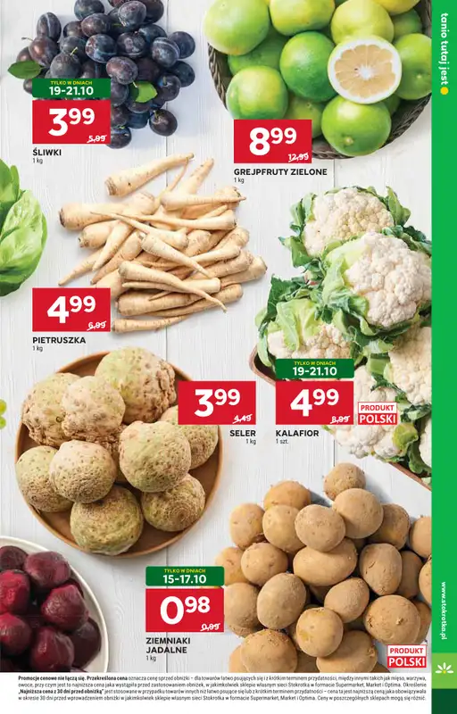 Stokrotka - gazetka promocyjna Gazetka Supermarket od czwartku 15.10 do środy 21.10 - strona 15