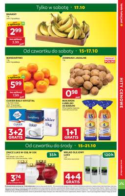 Stokrotka - gazetka promocyjna Gazetka Supermarket od czwartku 15.10 do środy 21.10 - strona 3