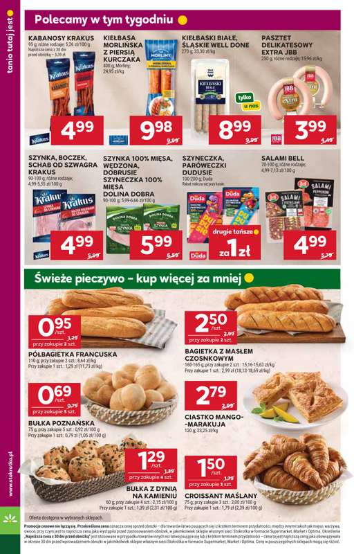 Stokrotka - gazetka promocyjna Gazetka Supermarket od czwartku 15.10 do środy 21.10 - strona 20