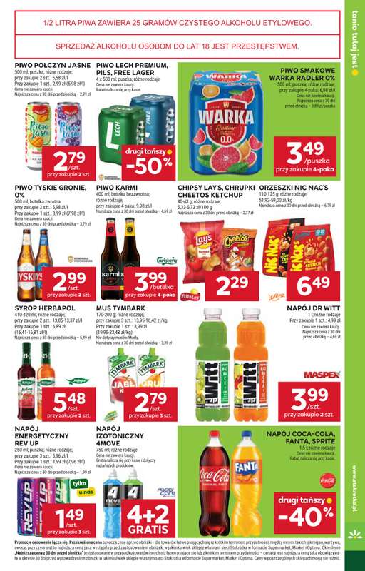 Stokrotka - gazetka promocyjna Gazetka Supermarket od czwartku 15.10 do środy 21.10 - strona 33