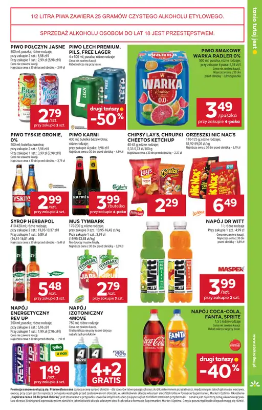 Stokrotka - gazetka promocyjna Gazetka Supermarket od czwartku 15.10 do środy 21.10 - strona 33