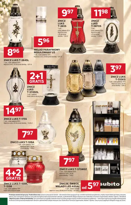 Stokrotka - gazetka promocyjna Gazetka Supermarket od czwartku 15.10 do środy 21.10 - strona 12