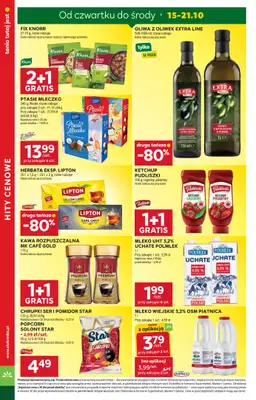 Stokrotka - gazetka promocyjna Gazetka Supermarket od czwartku 15.10 do środy 21.10 - strona 4