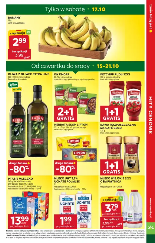 Stokrotka - gazetka promocyjna Gazetka Market od czwartku 15.10 do środy 21.10 - strona 3