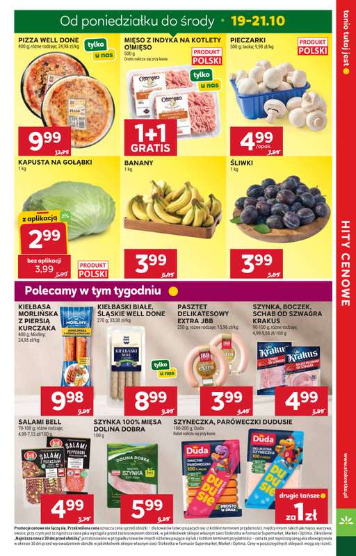 Stokrotka - gazetka promocyjna Gazetka Market od czwartku 15.10 do środy 21.10 - strona 5