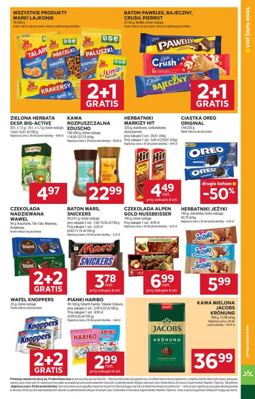 Stokrotka - gazetka promocyjna Gazetka Market od czwartku 15.10 do środy 21.10 - strona 19