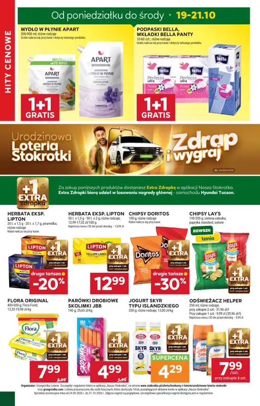 Stokrotka - gazetka promocyjna Gazetka Market od czwartku 15.10 do środy 21.10 - strona 16