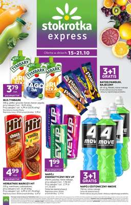 Stokrotka - gazetka promocyjna Gazetka Express od czwartku 15.10 do środy 21.10