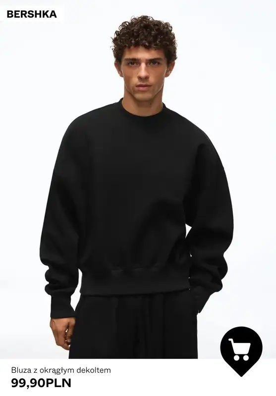 Bershka - gazetka promocyjna Bluzy męskie od 99,90 PLN od czwartku 15.10  - strona 9