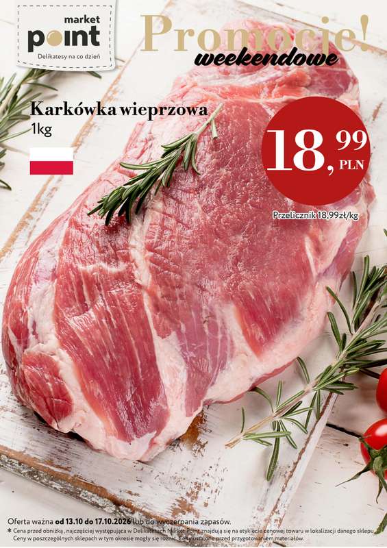 Market Point - gazetka promocyjna Promocje weekendowe od czwartku 15.10 do soboty 17.10 - strona 6
