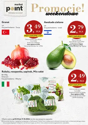 Market Point - gazetka promocyjna Promocje weekendowe od czwartku 15.10 do soboty 17.10 - strona 7