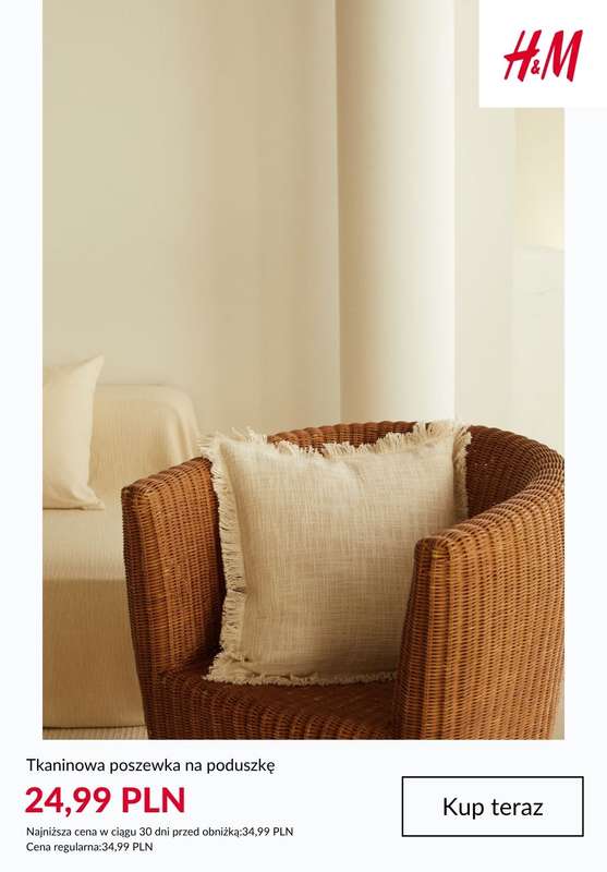 H&M - gazetka promocyjna HOME: promocje od czwartku 15.10  - strona 6