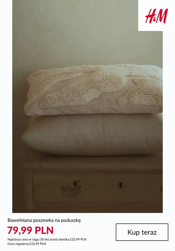 H&M - gazetka promocyjna HOME: promocje od czwartku 15.10  - strona 8