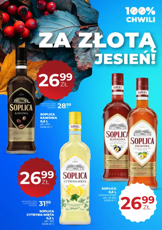 Duży Ben - gazetka promocyjna Gazetka alkoholowa od czwartku 15.10 do środy 28.10 - strona 30