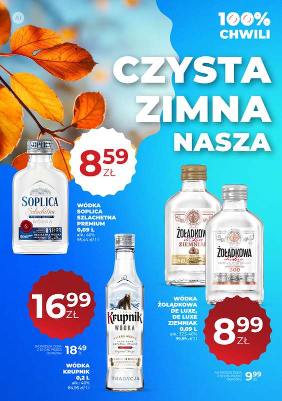 Duży Ben - gazetka promocyjna Gazetka alkoholowa od czwartku 15.10 do środy 28.10 - strona 32