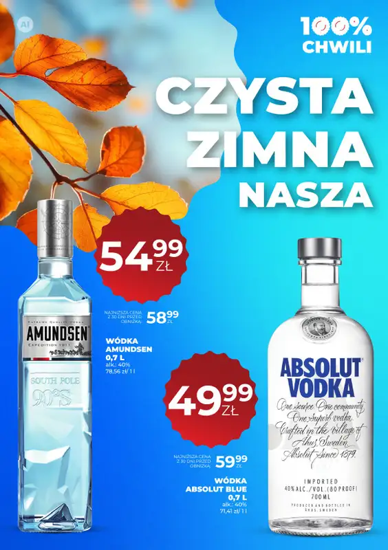 Duży Ben - gazetka promocyjna Gazetka alkoholowa od czwartku 15.10 do środy 28.10 - strona 38