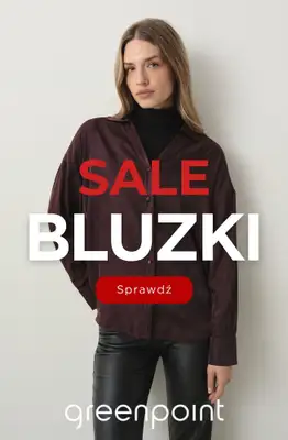 Greenpoint - gazetka promocyjna Bluzki w promocji – od 39,99 zł od czwartku 15.10 