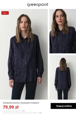 Greenpoint - gazetka promocyjna Bluzki w promocji – od 39,99 zł od czwartku 15.10  - strona 6