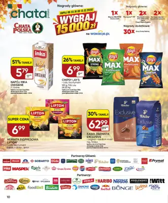Chata Polska - gazetka promocyjna Gazetka 22-31.10 od czwartku 22.10 do soboty 31.10 - strona 10
