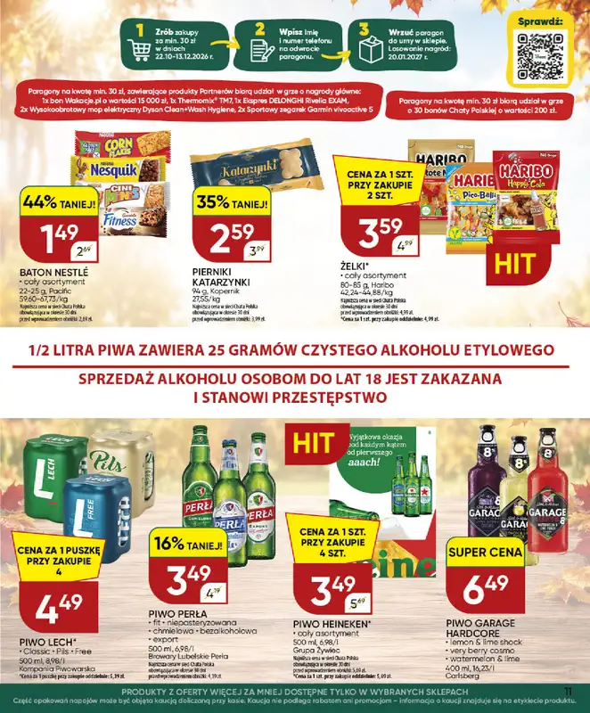 Chata Polska - gazetka promocyjna Gazetka 22-31.10 od czwartku 22.10 do soboty 31.10 - strona 11